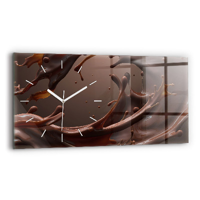 Reloj horizontal Cacao