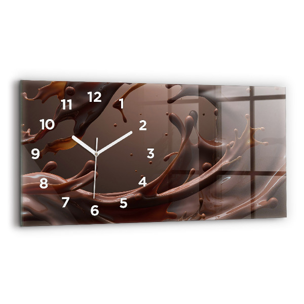 Reloj horizontal Cacao