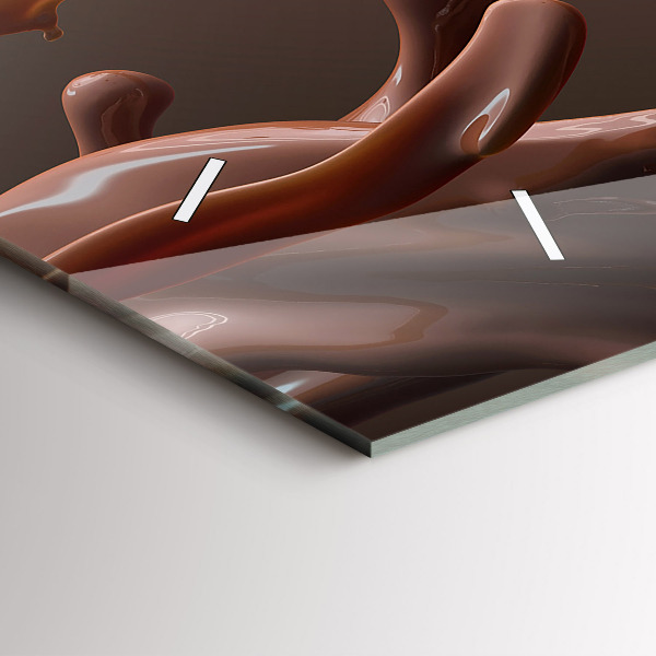 Reloj horizontal Cacao