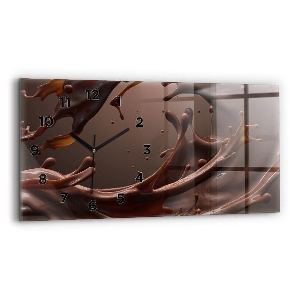 Reloj horizontal Cacao