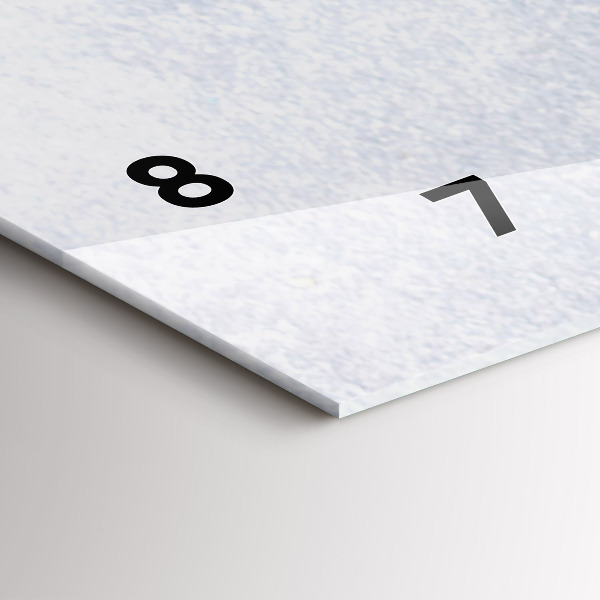 Reloj horizontal Trozo de tarta