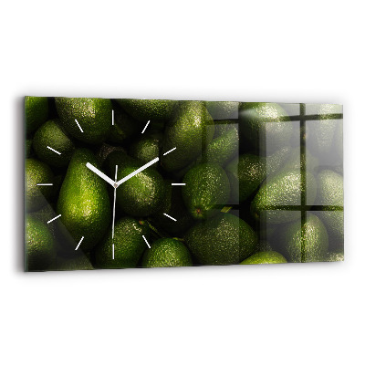 Reloj horizontal Aguacate