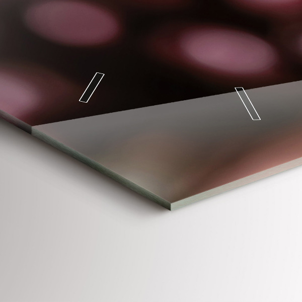 Reloj horizontal Copa de vino tinto