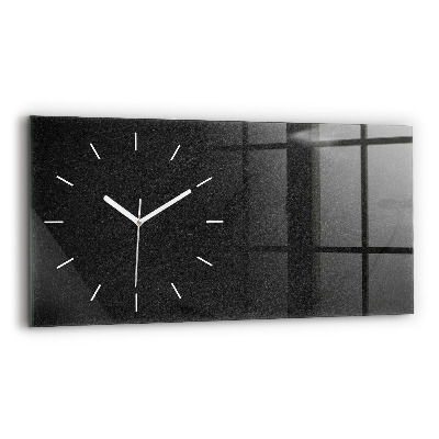 Reloj horizontal Roca oscura