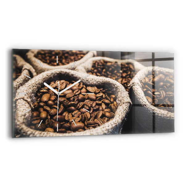 Reloj horizontal Sacos de café