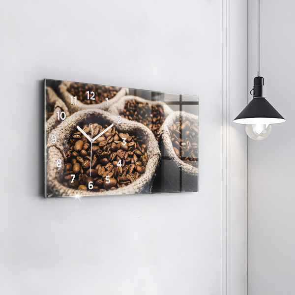 Reloj horizontal Sacos de café
