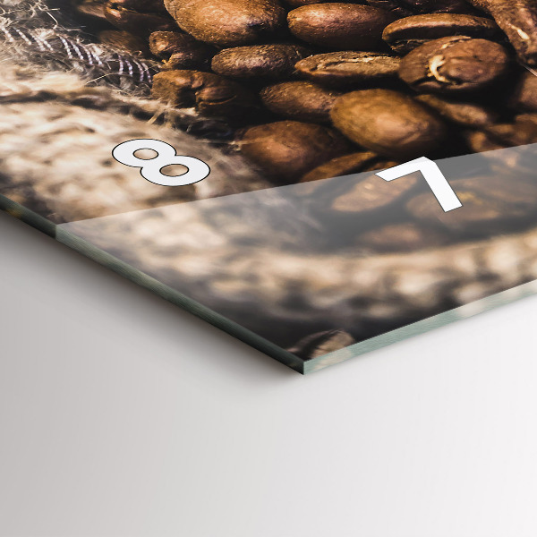 Reloj horizontal Sacos de café