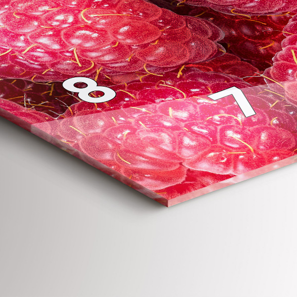 Reloj horizontal Arándanos y frambuesas