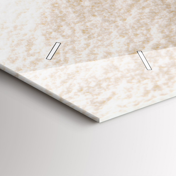 Reloj de cristal horizontal Harina