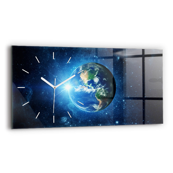 Reloj horizontal La Tierra y la galaxia - NASA