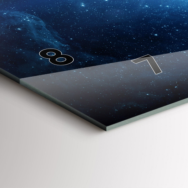 Reloj horizontal La Tierra y la galaxia - NASA