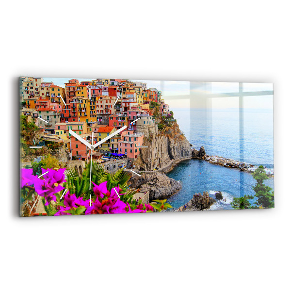 Reloj horizontal Costa de Cinque Terre