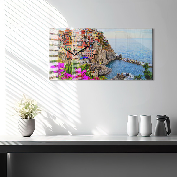 Reloj horizontal Costa de Cinque Terre