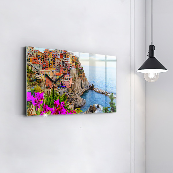 Reloj horizontal Costa de Cinque Terre