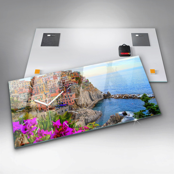 Reloj horizontal Costa de Cinque Terre