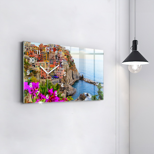Reloj horizontal Costa de Cinque Terre