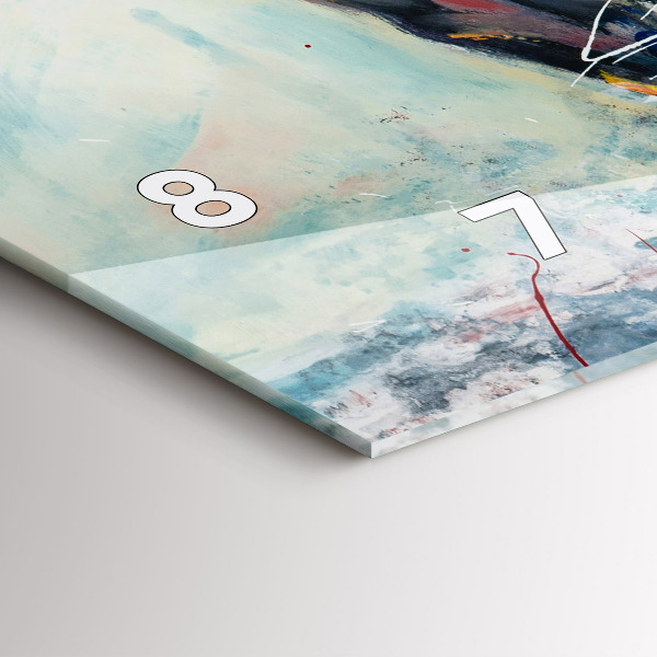 Reloj horizontal Ilustración Caballos al galope