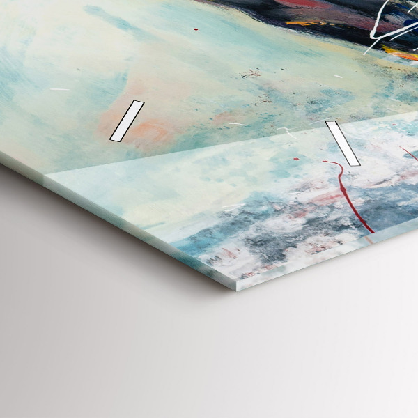 Reloj horizontal Ilustración Caballos al galope