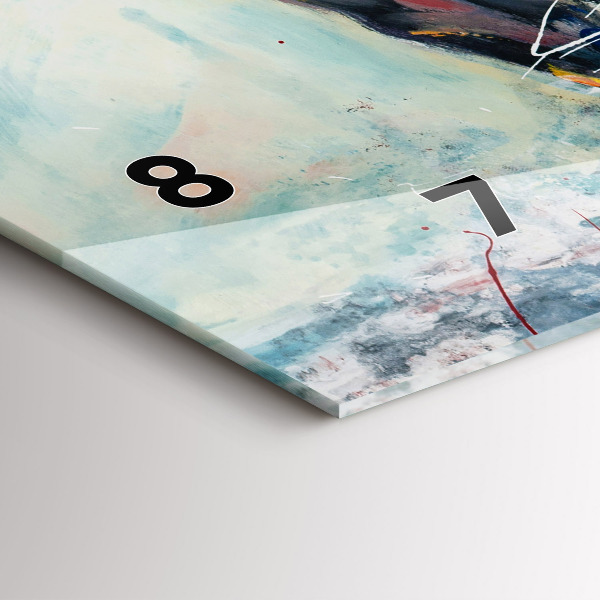 Reloj horizontal Ilustración Caballos al galope