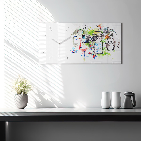 Reloj horizontal Zoólogo