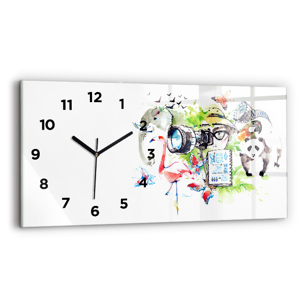 Reloj horizontal Zoólogo