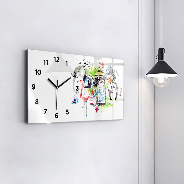 Reloj horizontal Zoólogo