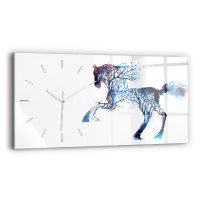 Reloj de cristal horizontal Naturaleza animal Altruismo