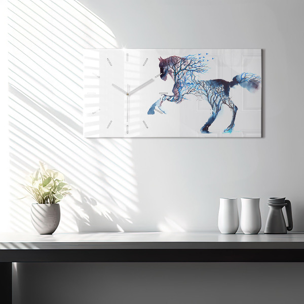 Reloj de cristal horizontal Naturaleza animal Altruismo