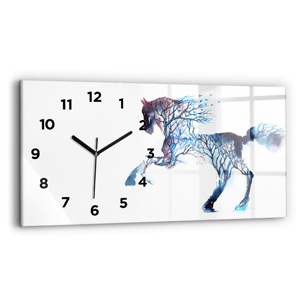 Reloj de cristal horizontal Naturaleza animal Altruismo