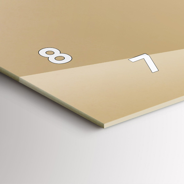 Reloj horizontal Búho, signo de sabiduría