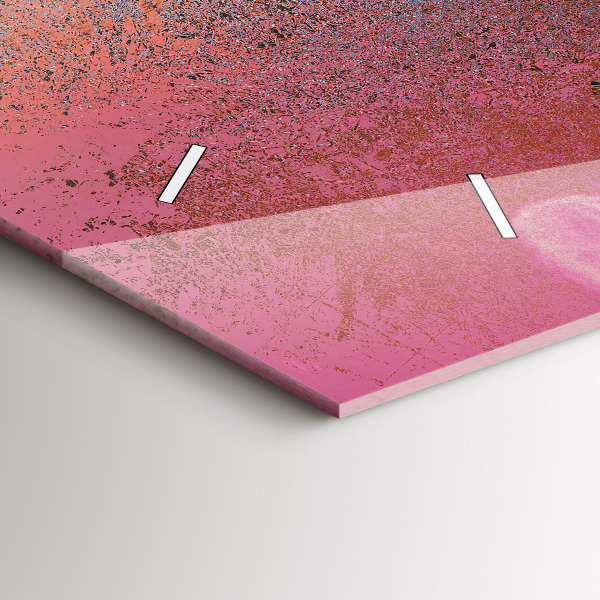 Reloj de cristal horizontal Ciberespacio