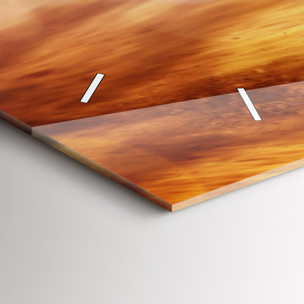 Reloj de cristal horizontal Enduro motocross