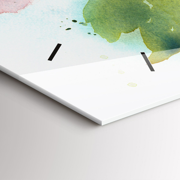 Reloj de cristal horizontal Visualización de la naturaleza