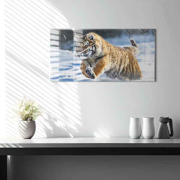 Reloj horizontal Paso adelante audaz