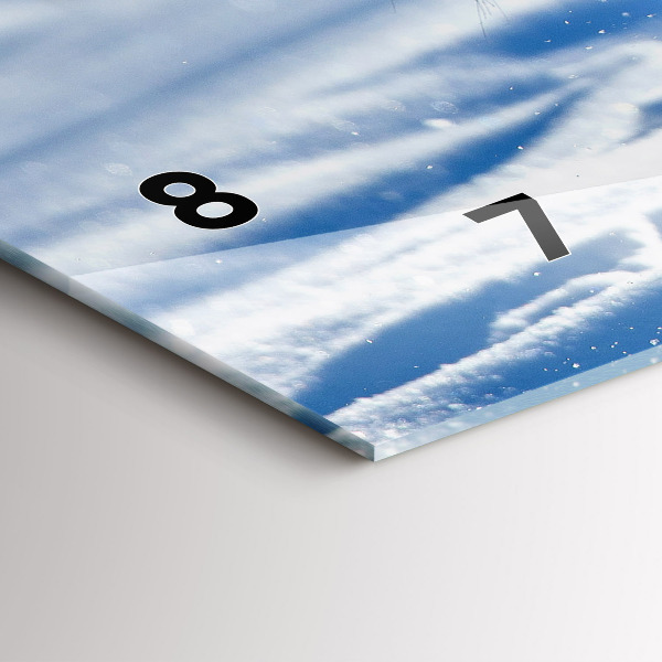 Reloj horizontal Paso adelante audaz