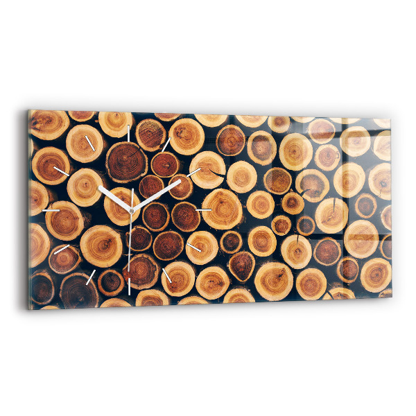Reloj horizontal Madera