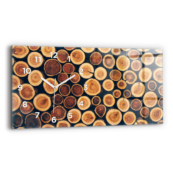 Reloj horizontal Madera