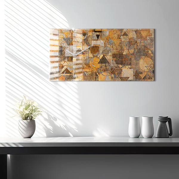 Reloj horizontal Formas geométricas