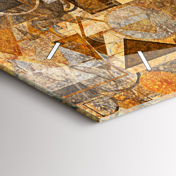 Reloj horizontal Formas geométricas