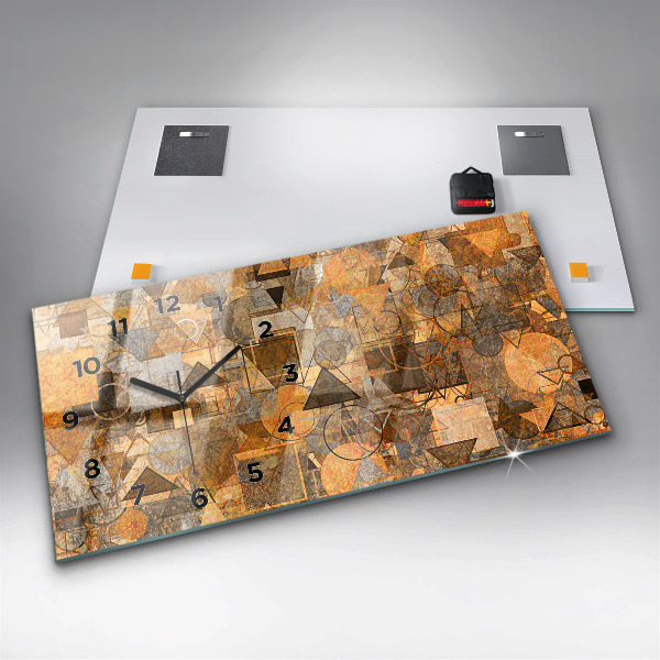 Reloj horizontal Formas geométricas