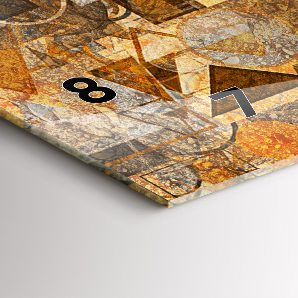 Reloj horizontal Formas geométricas