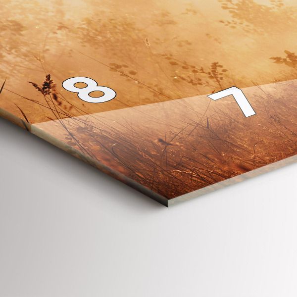 Reloj de cristal horizontal Marines de Estados Unidos