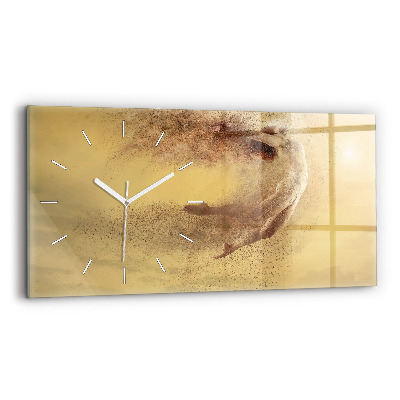 Reloj de cristal horizontal Mujer en figura