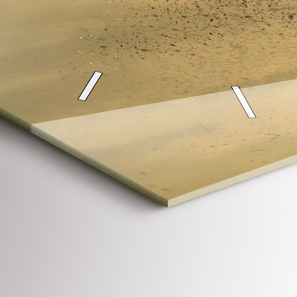 Reloj de cristal horizontal Mujer en figura