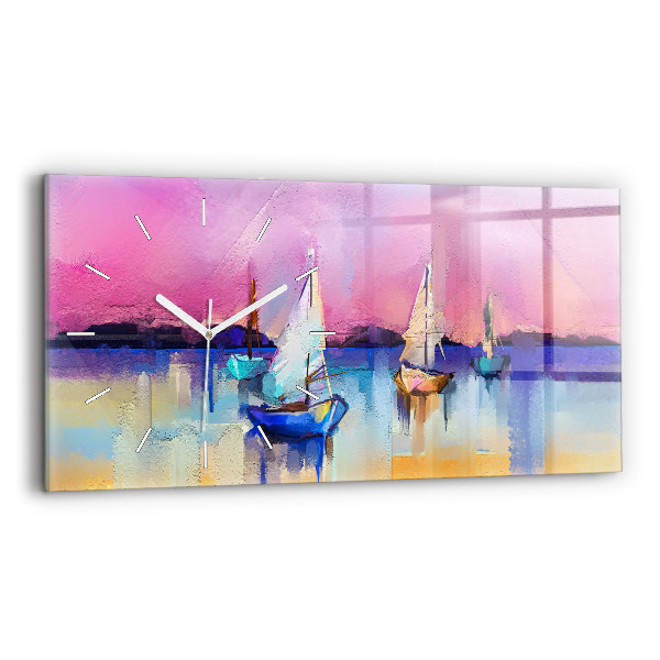 Reloj horizontal Paisaje marino