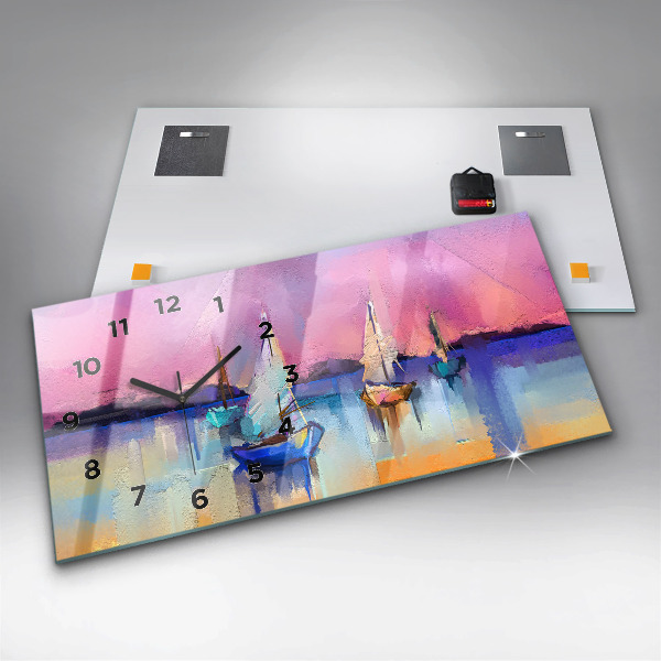 Reloj horizontal Paisaje marino