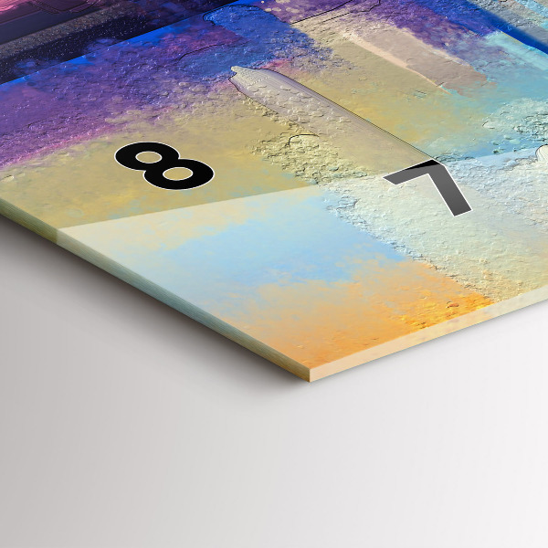 Reloj horizontal Paisaje marino