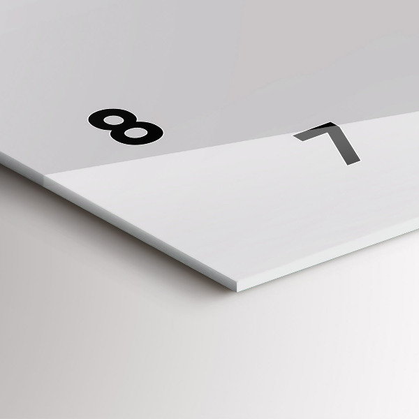 Reloj de cristal horizontal Colección de arte animal