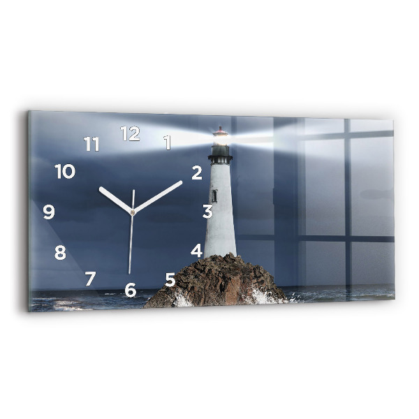 Reloj de cristal horizontal Faro