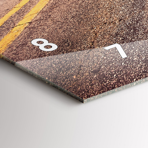 Reloj horizontal Ruta 66 EE.UU.